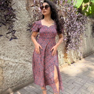 Madhurya Ajrakh Long Dress