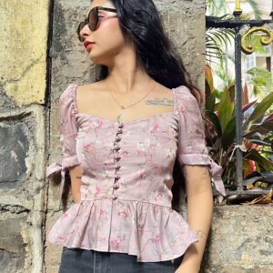 Aadi Silk Linen Blouse