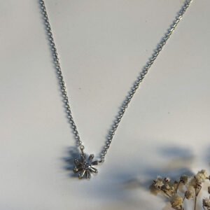 Silver Flake Pendant