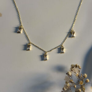 Baguette Charm Necklace