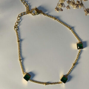 Emerald Gleam Bracelet