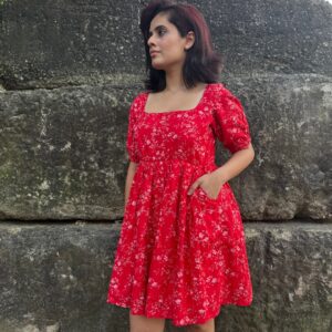 Aadi Summer Scarlet Dress