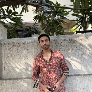 Madhurya Crimson Vine Shirt