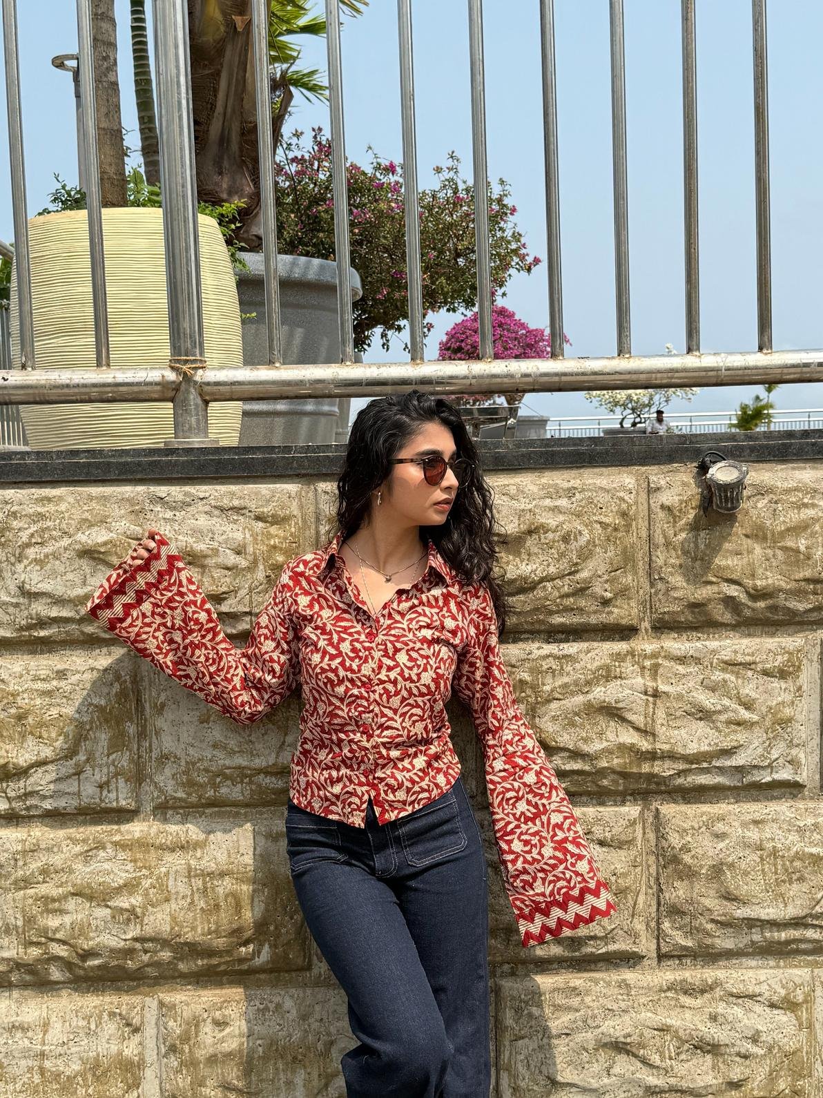 Madhurya Gulmohar Bloom Shirt